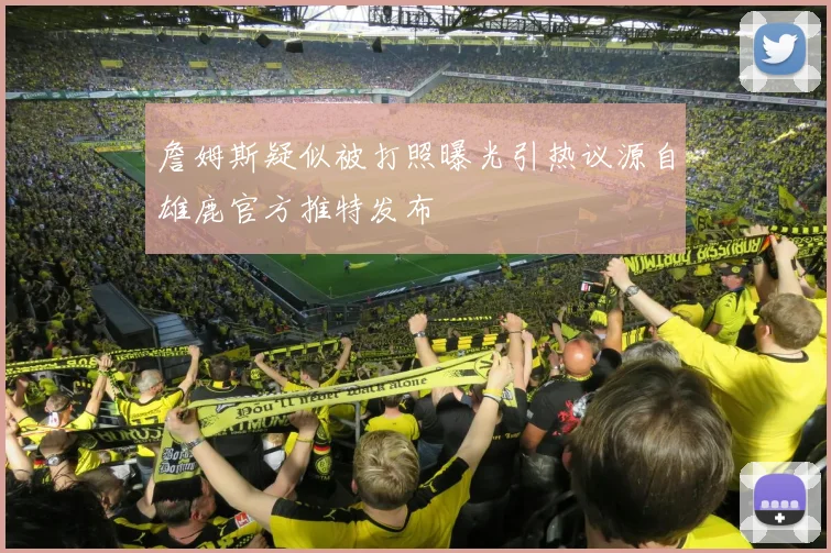 詹姆斯疑似被打照曝光引热议源自雄鹿官方推特发布